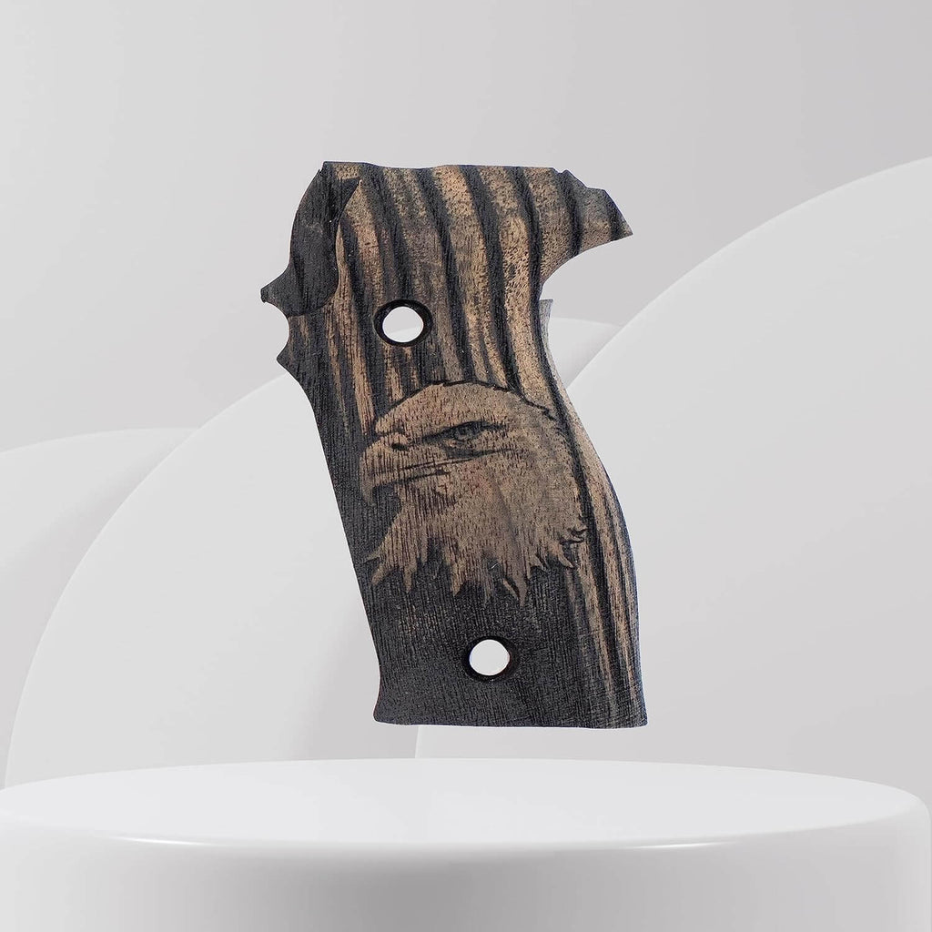 Compatible with Sig Sauer P226 LDC II and LDC 2 Walnut Wood Grips