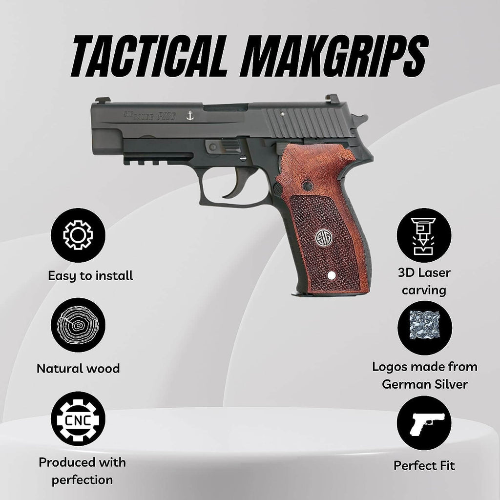 Compatible with Sig Sauer P226 LDC II and LDC 2 Acrilic Grips