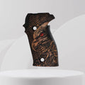 Compatible with Sig Sauer P226 LDC II and LDC 2 Walnut Wood Grips