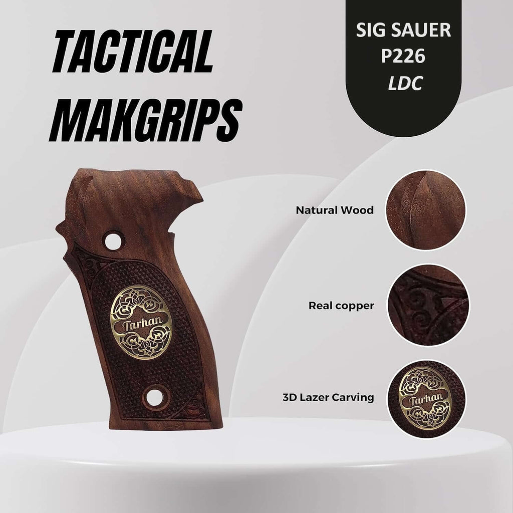 Compatible with Sig Sauer P226 LDC II and LDC 2 Acrilic Grips
