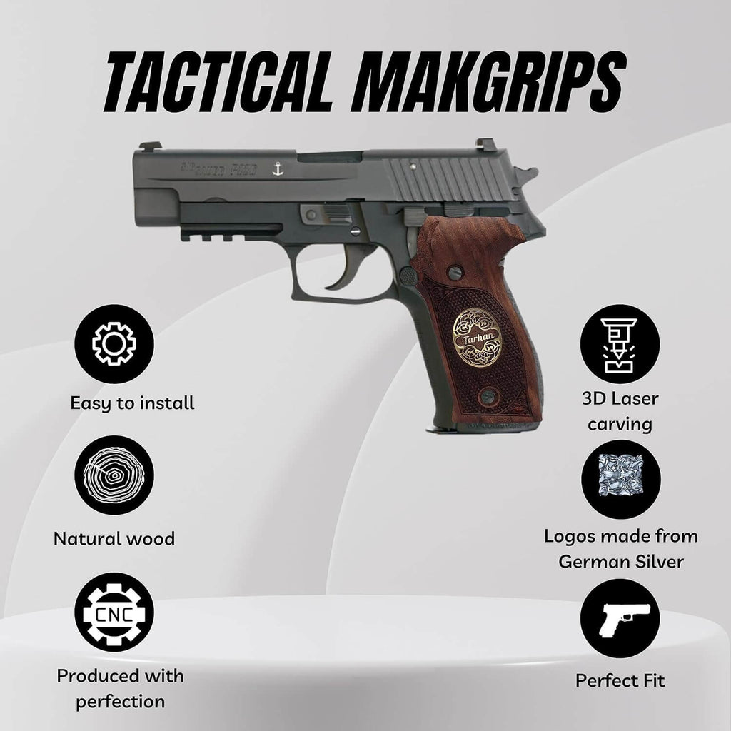 Compatible with Sig Sauer P226 LDC II and LDC 2 Acrilic Grips