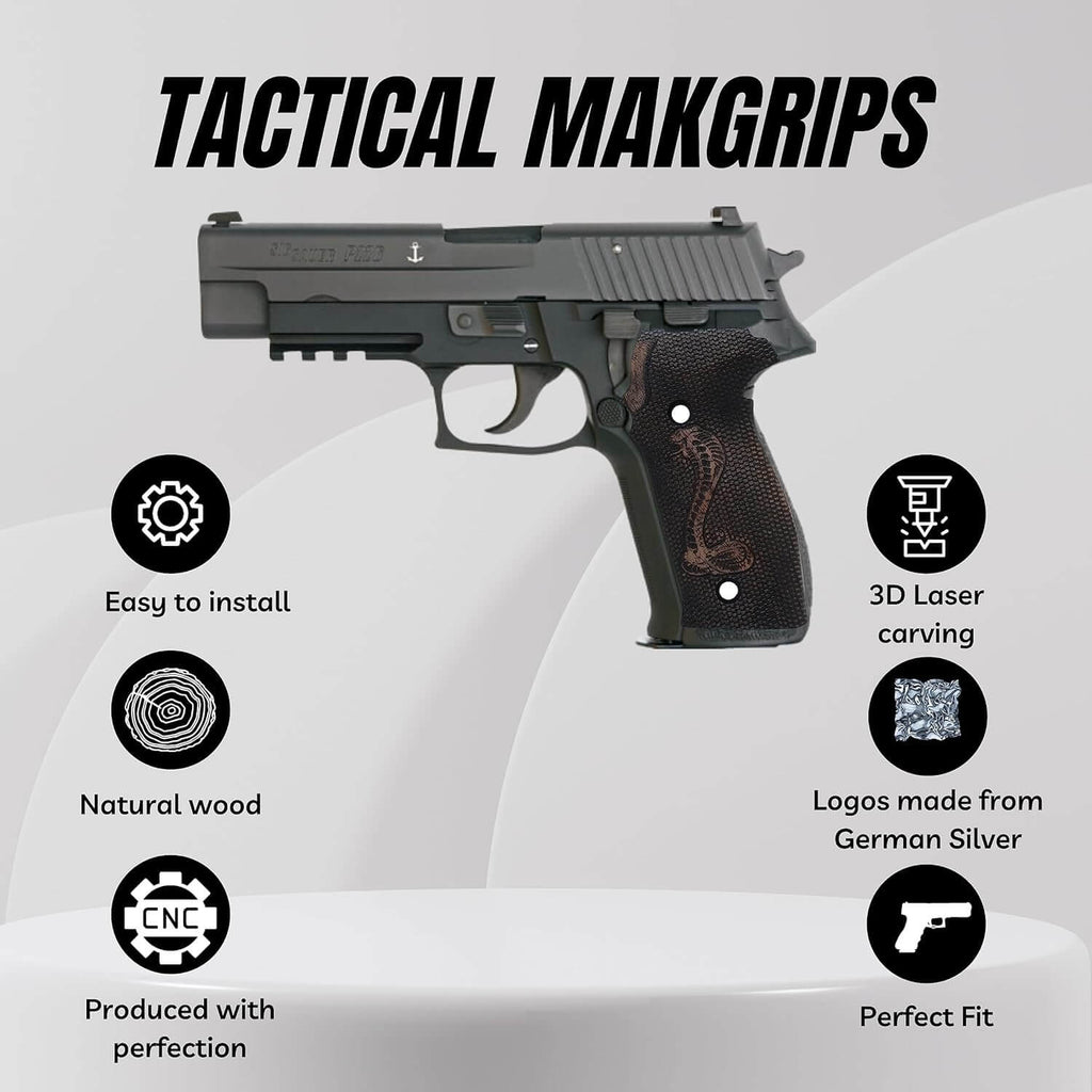 Compatible with Sig Sauer P226 LDC II and LDC 2 Acrilic Grips