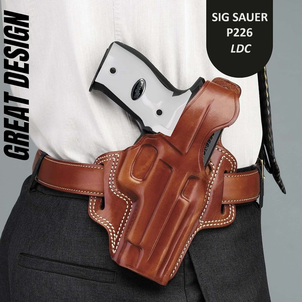 Compatible with Sig Sauer P226 LDC II and LDC 2 Acrilic Grips