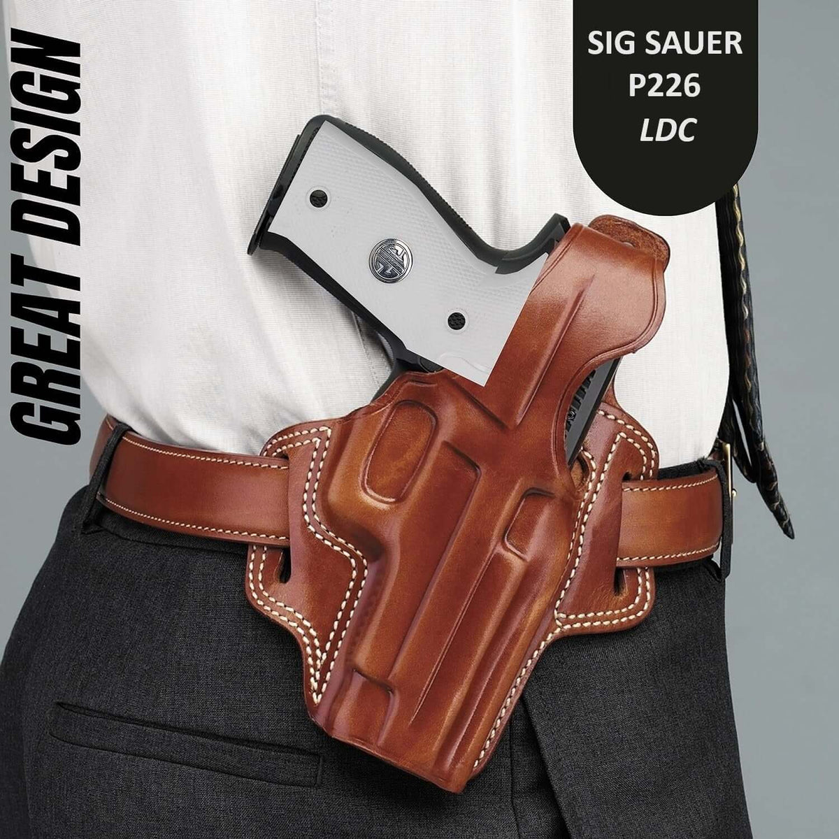 Compatible with Sig Sauer P226 LDC II and LDC 2 Acrilic Grips