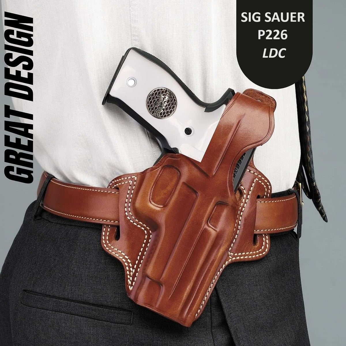 Compatible with Sig Sauer P226 LDC II and LDC 2 Acrilic Grips