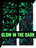 Black Ice Glow Terrazzo Pearl Scale Sets