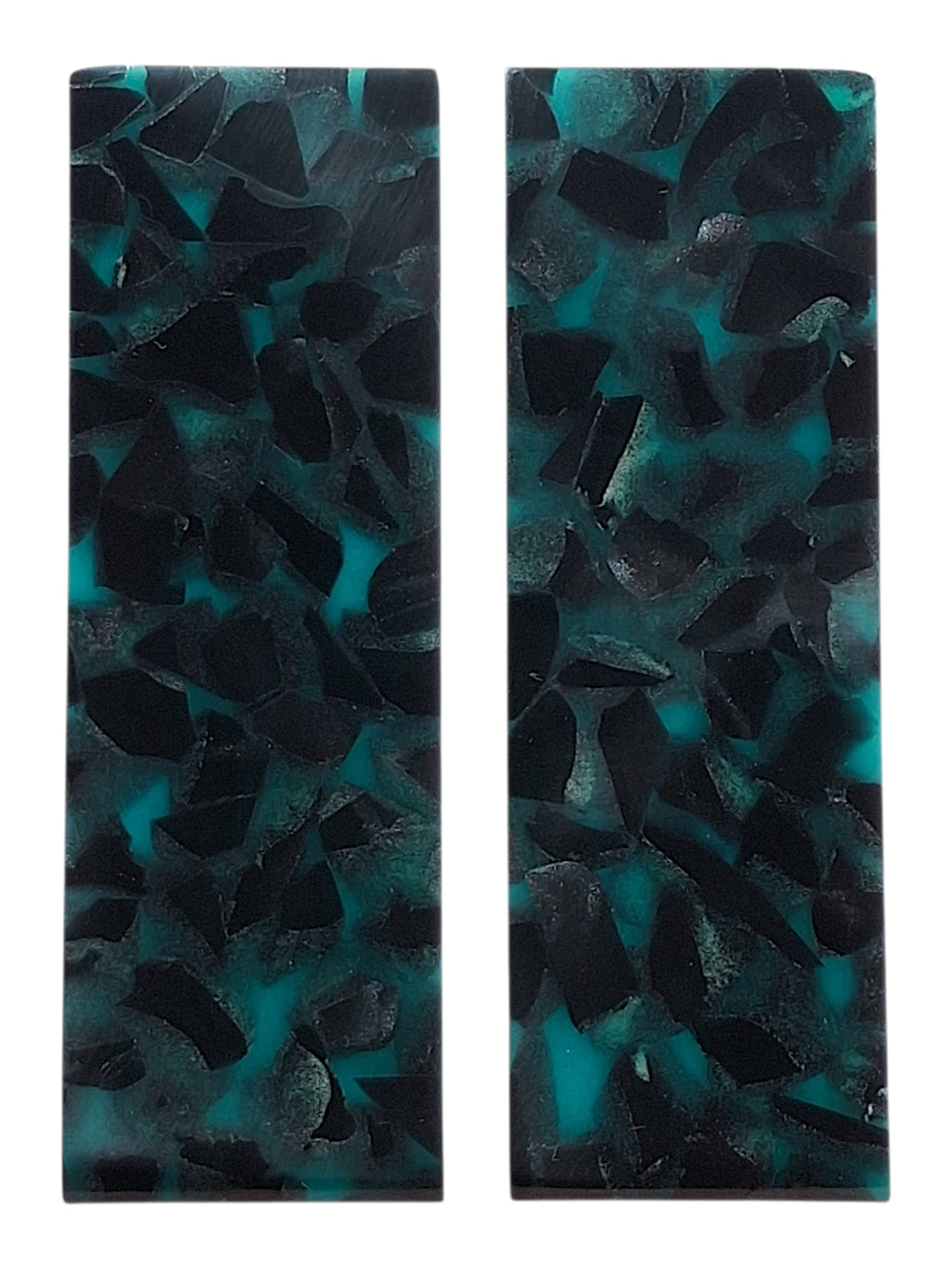 Black Ice Glow Terrazzo Pearl Scale Sets