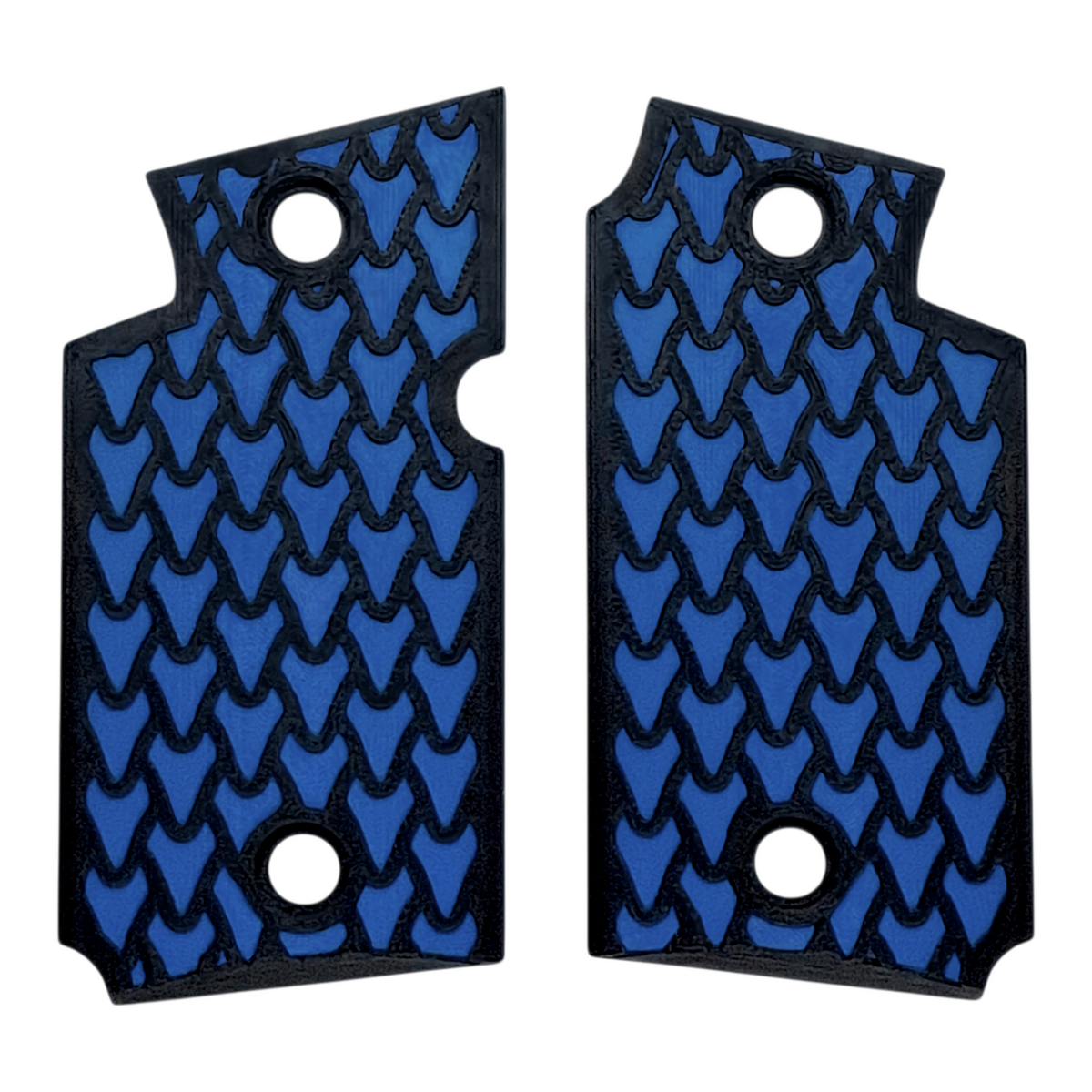 Blue & Black Dragon Scale Printed Sig Sauer P938 Grips