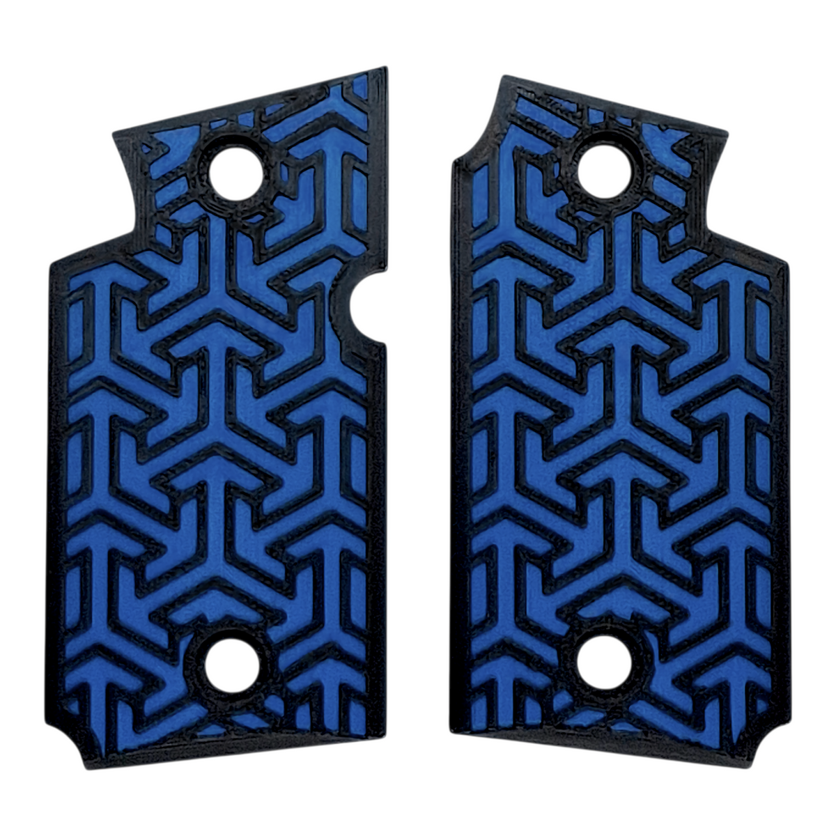 Blue & Black Tritessel Printed Sig Sauer P938 Grips