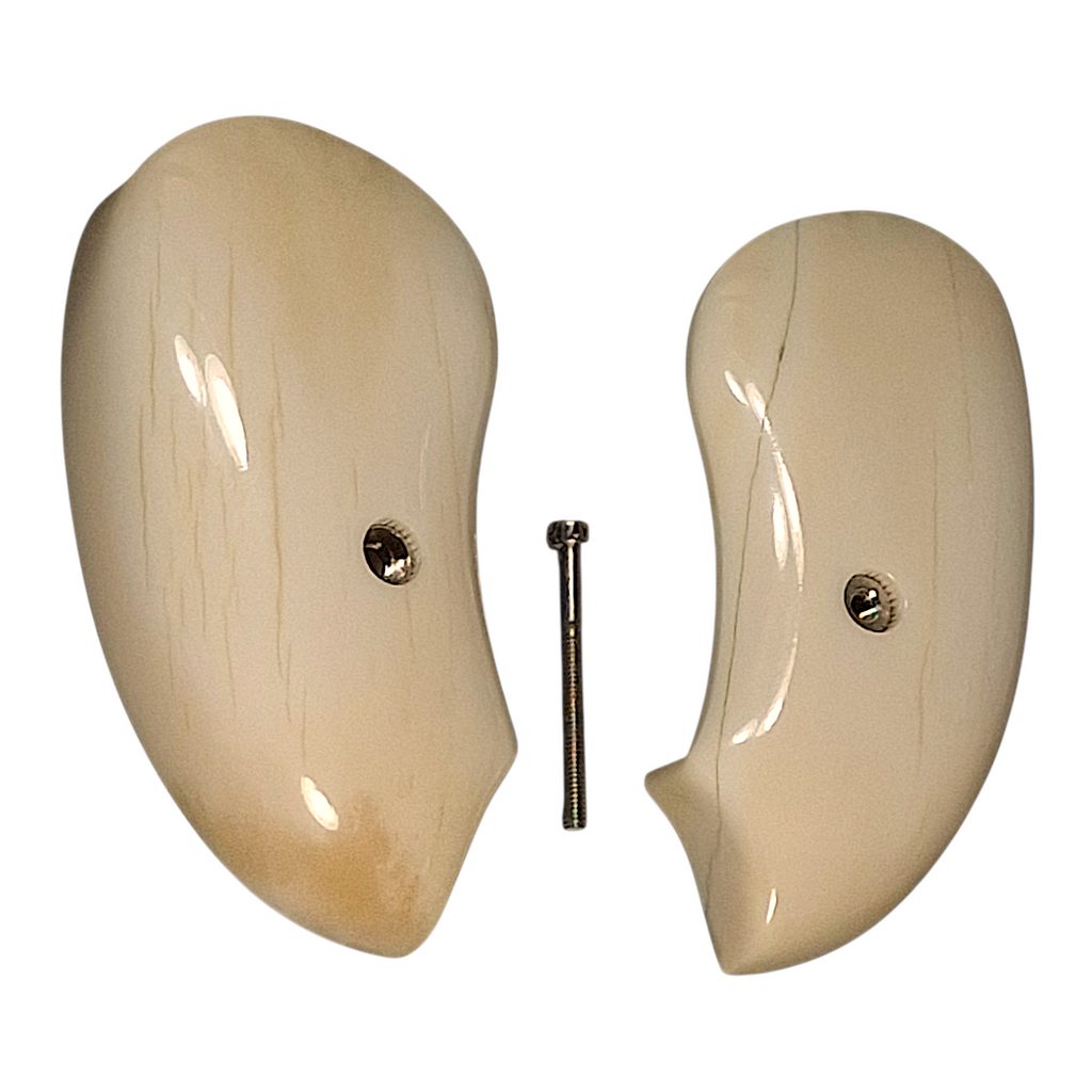 Genuine Giraffe Bone Extended Bond Arms Derringer Grips #2