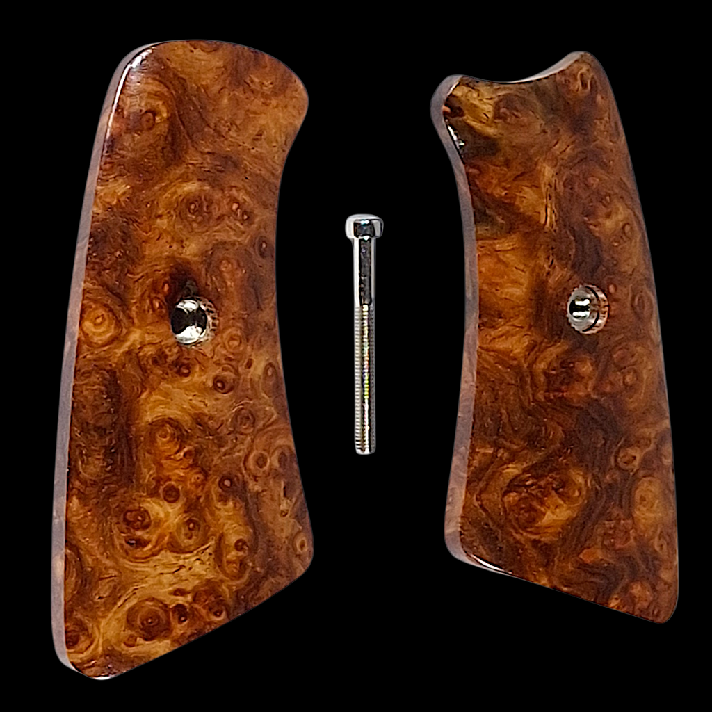 Honduran Rosewood Burl Ruger Gp100 Grips