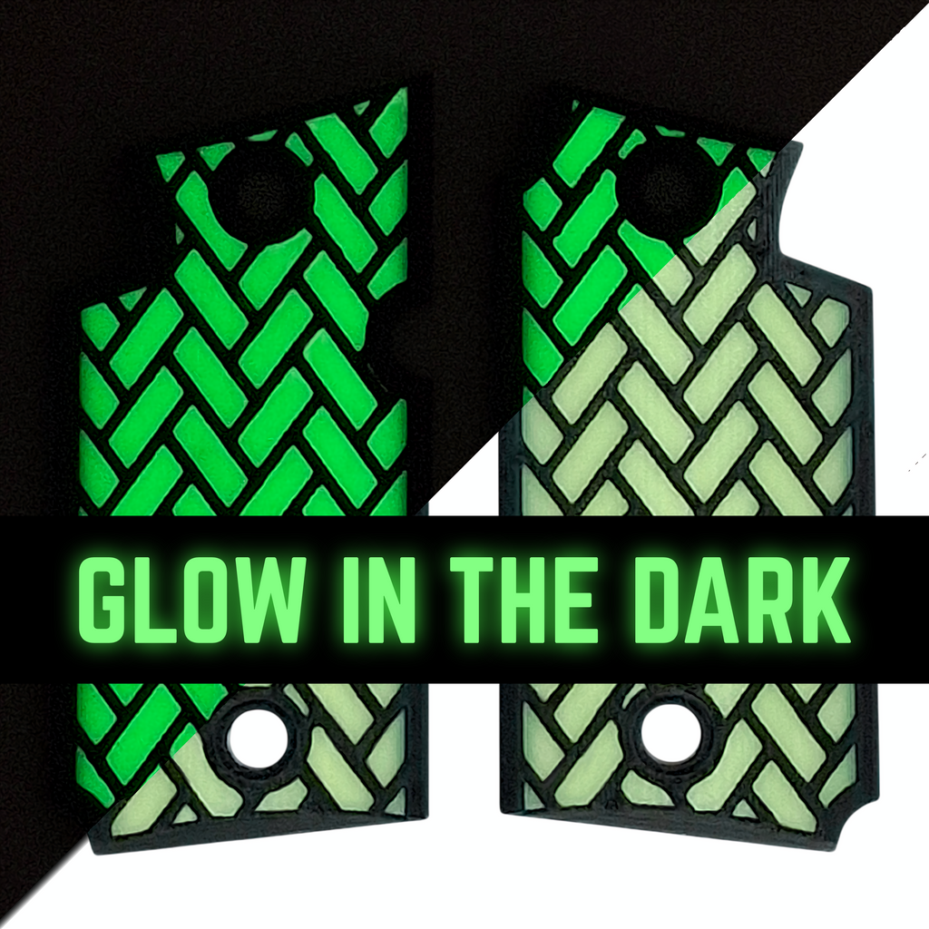 Glow in the Dark Weave Printed Sig Sauer P938 Grips