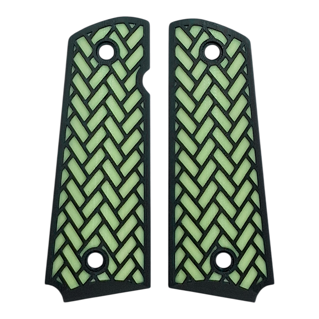 Glow in the Dark Weave Printed 1911 Grips (Full Size)
