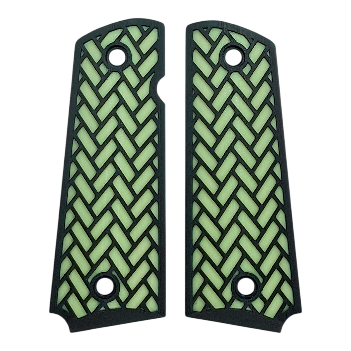 Glow in the Dark Weave Printed 1911 Grips (Full Size)