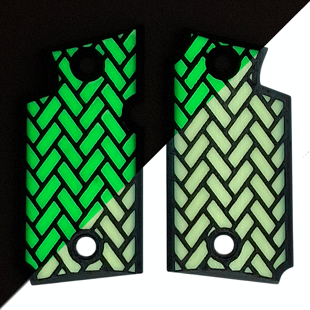 Glow in the Dark Weave Printed Sig Sauer P938 Grips