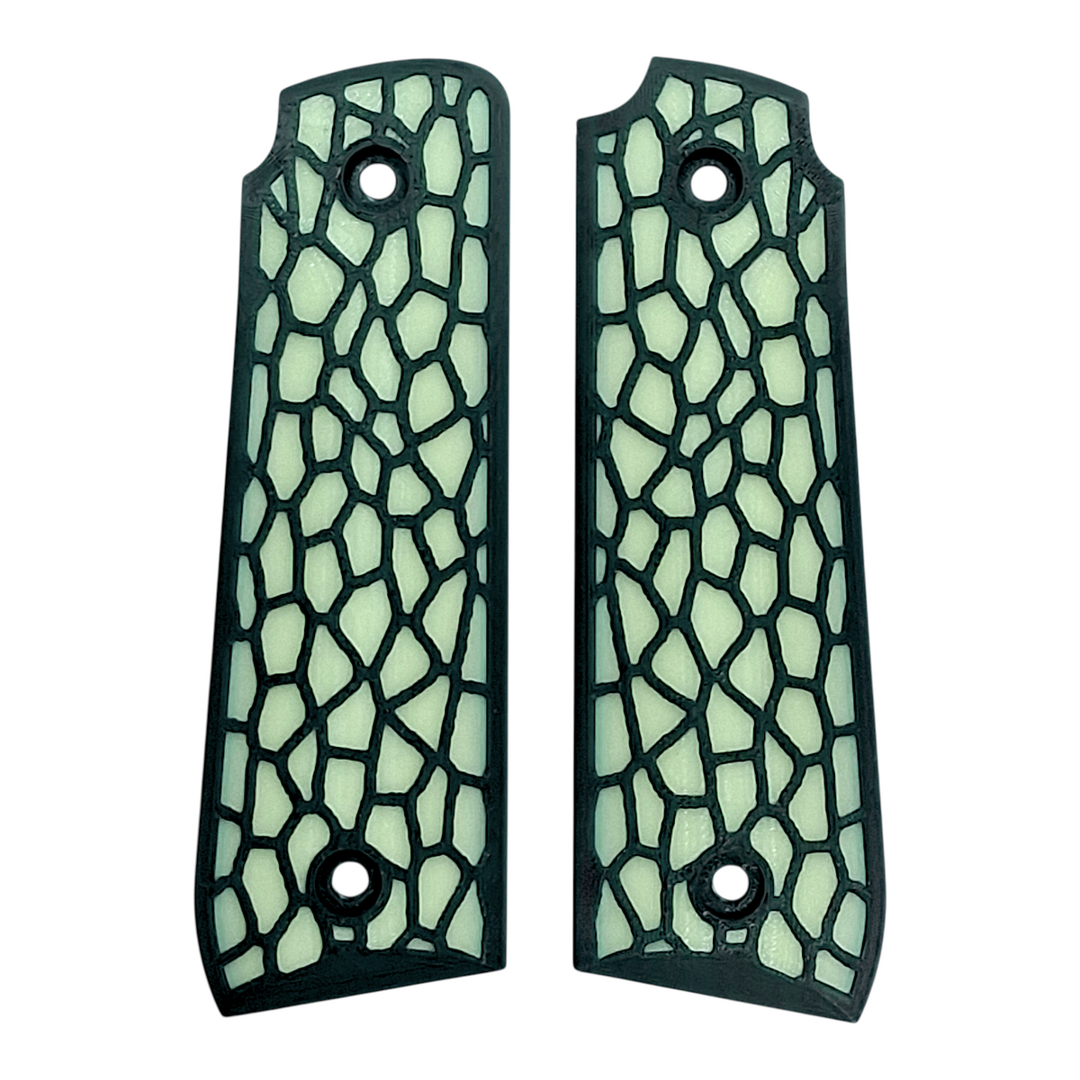 Glow in the Dark Reptile Printed Ruger Mark IV 22/45 Grips