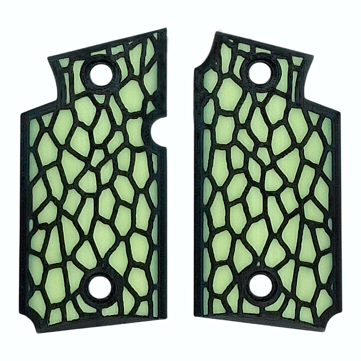 Glow in the Dark Reptile Printed Sig Sauer P938 Grips