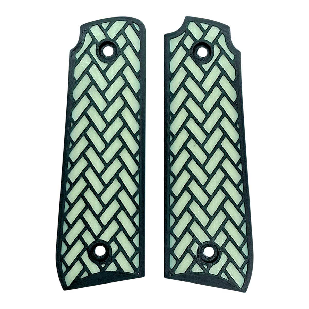 Glow in the Dark Weave Printed Ruger Mark IV 22/45 Grips
