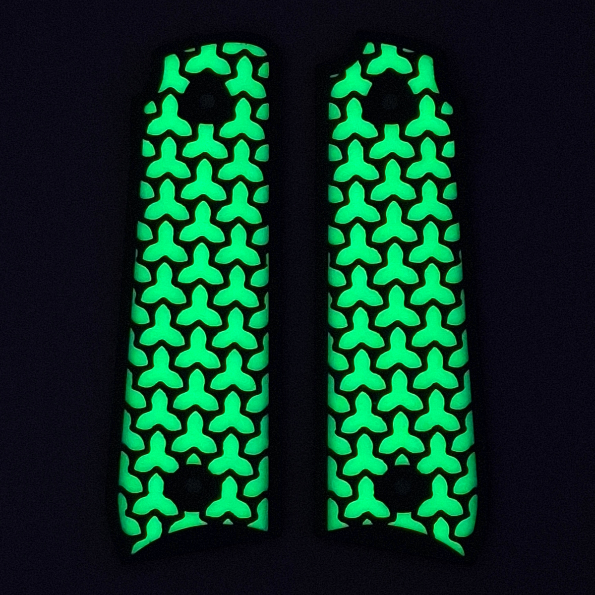 Glow in the Dark Fusion Printed Ruger Mark IV 22/45 Grips