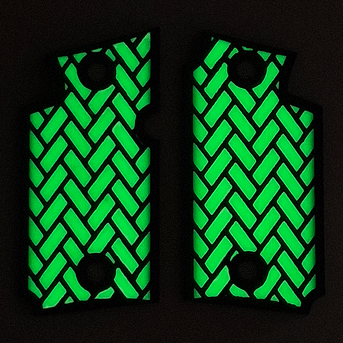 Glow in the Dark Weave Printed Sig Sauer P938 Grips