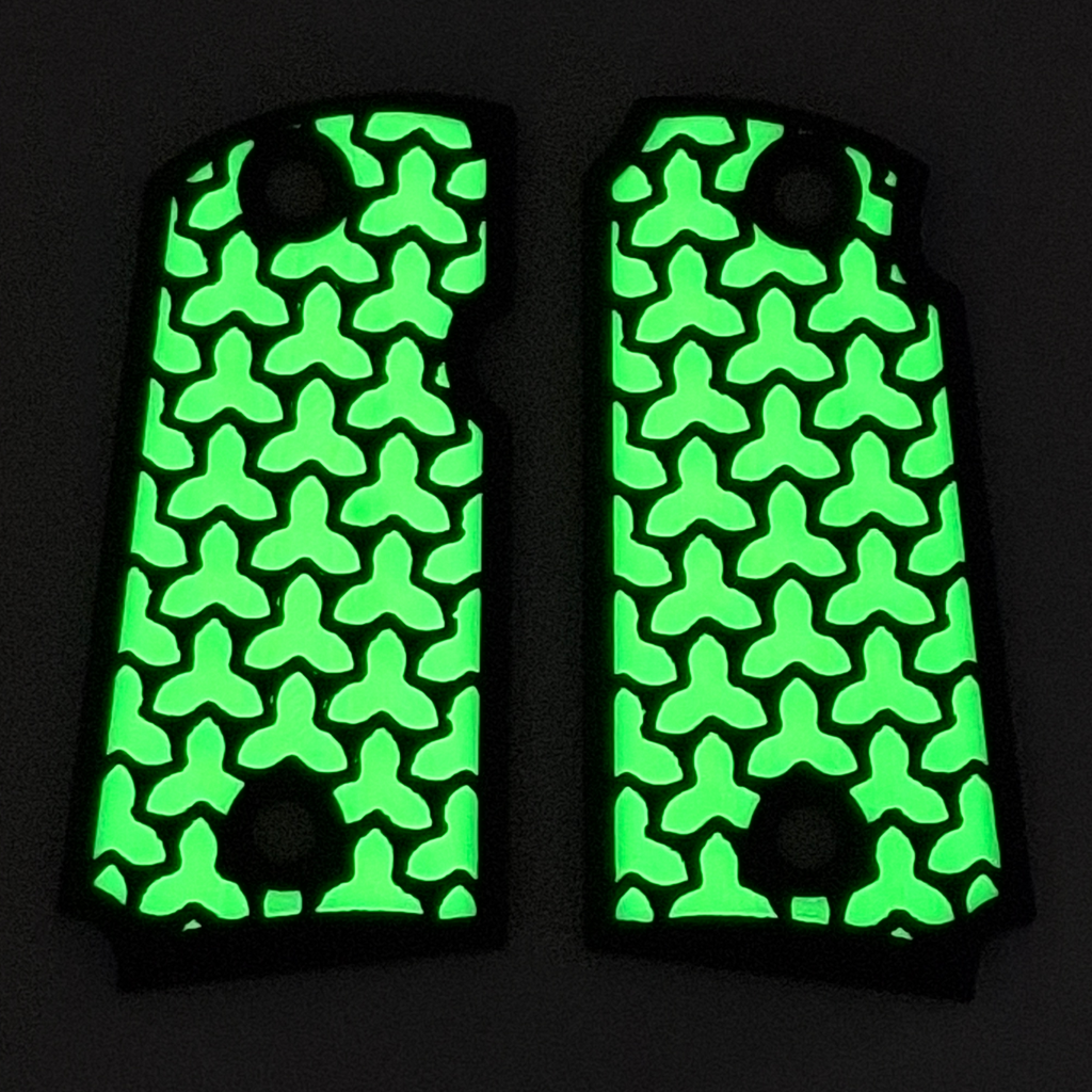 Glow in the Dark Fusion Printed Kimber Micro 9 Grips