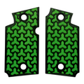 Green & Black Fusion Printed Sig Sauer P938 Grips