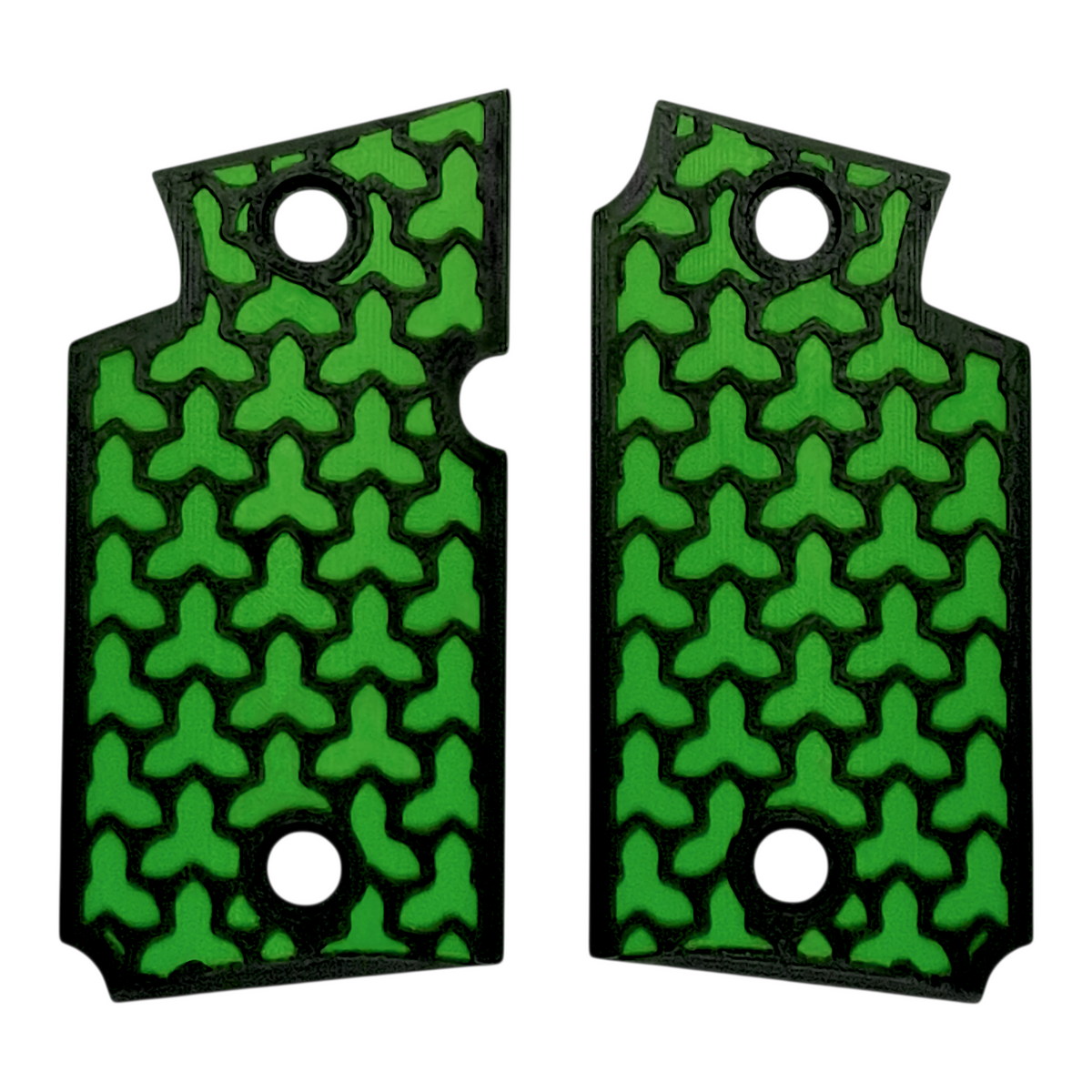 Green & Black Fusion Printed Sig Sauer P938 Grips