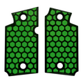 Green & Black Honeycomb Printed Sig Sauer P938 Grips