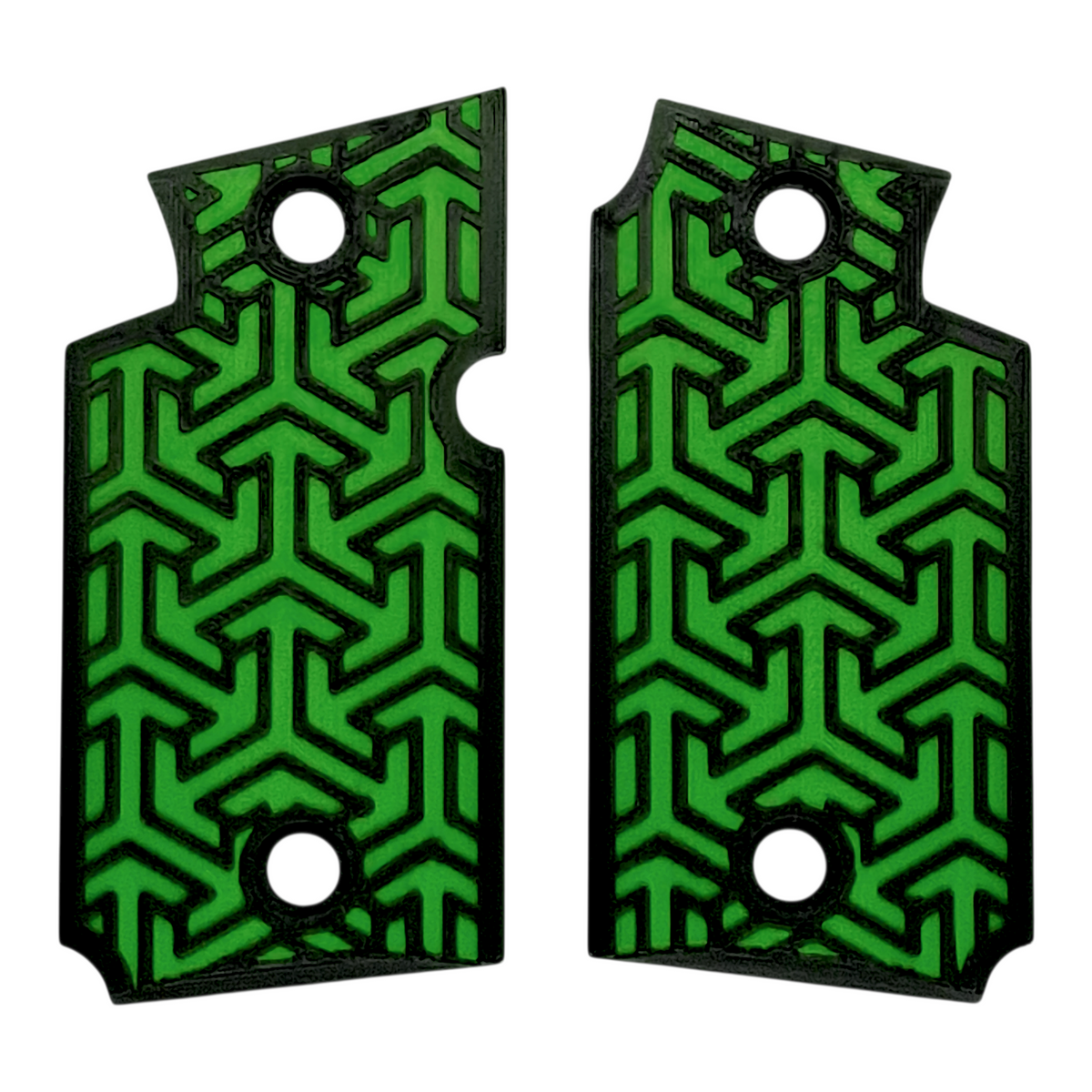 Green & Black Tritessel Printed Sig Sauer P938 Grips