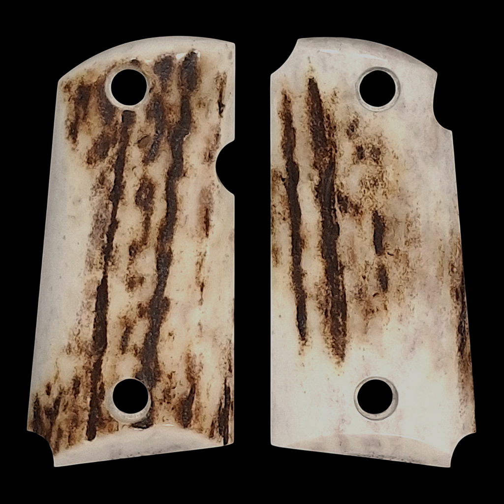Thick Stag Kimber Micro 9 Grips #3