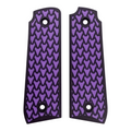 Purple & Black Dragon Scale Printed Ruger Mark IV 22/45 Grips