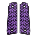 Purple & Black Fusion Printed Ruger Mark IV 22/45 Grips
