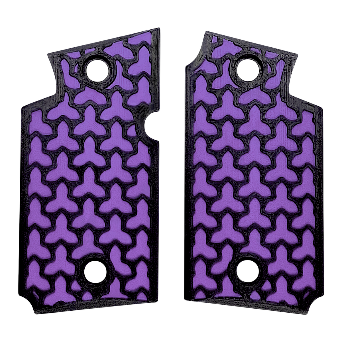 Purple & Black Fusion Printed Sig Sauer P938 Grips