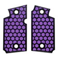 Purple & Black Honeycomb Printed Sig Sauer P938 Grips
