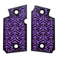 Purple & Black Tritessel Printed Sig Sauer P938 Grips
