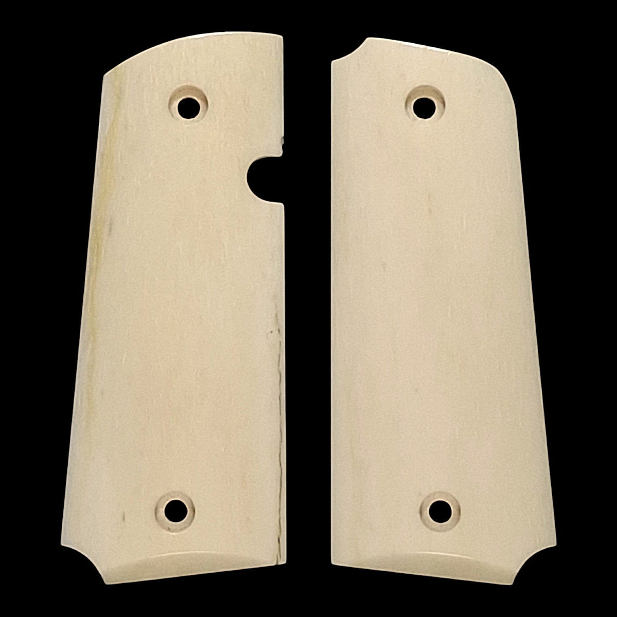 Genuine Giraffe Bone Rock Island 380 1911 (Baby Rock) Grips #2