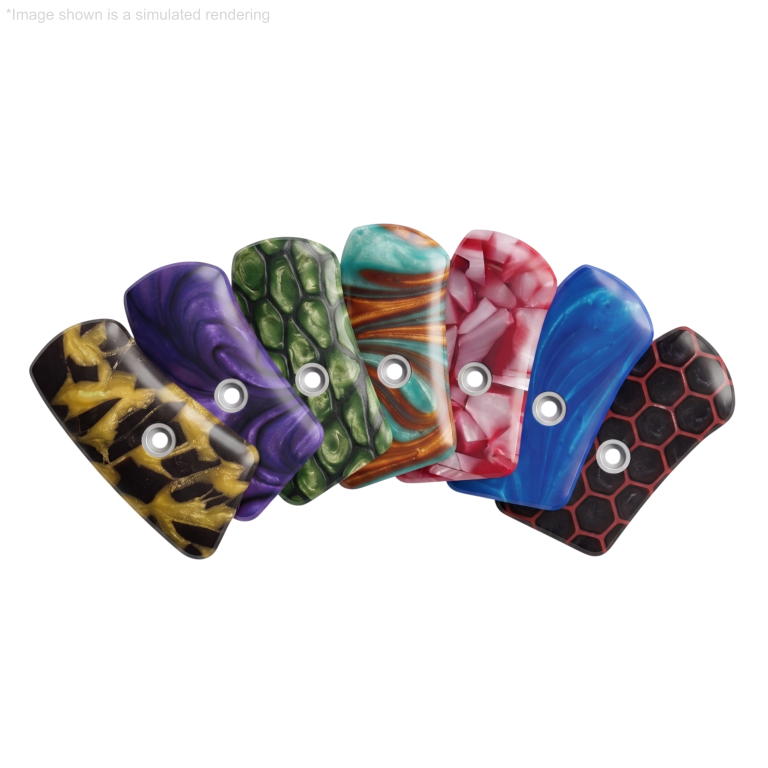 -Ruger Sp101 Grip Inserts Pearl - Custom Color Selector