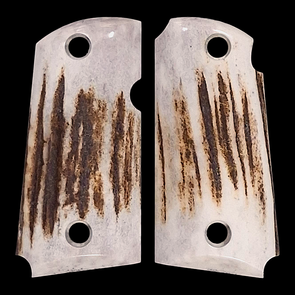 Thin Stag Kimber Micro 9 Grips