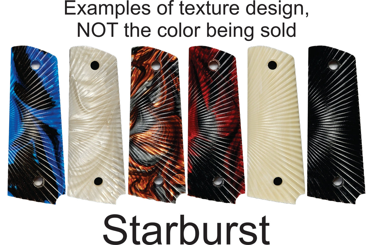Glacier Glow Terrazzo Pearl 1911 Grips (Full Size)
