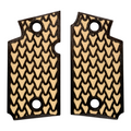 Desert Tan & Black Dragon Scale Printed Sig Sauer P938 Grips