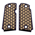 Desert Tan & Black Dragon Scale Printed Kimber Micro 9 Grips
