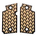 Desert Tan & Black Fusion Printed Sig Sauer P938 Grips