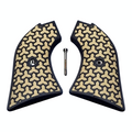 Desert Tan & Black Fusion Printed Heritage Rough Rider Grips