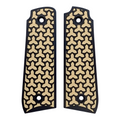 Desert Tan & Black Fusion Printed Ruger Mark IV 22/45 Grips