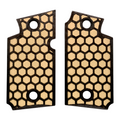 Desert Tan & Black Honeycomb Printed Sig Sauer P938 Grips