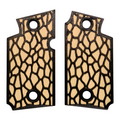 Desert Tan & Black Reptile Printed Sig Sauer P938 Grips