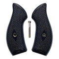 Ebony Checkered Smith & Wesson J-Frame Grips