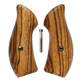Finished Zebrawood Smith & Wesson J-Frame Grips