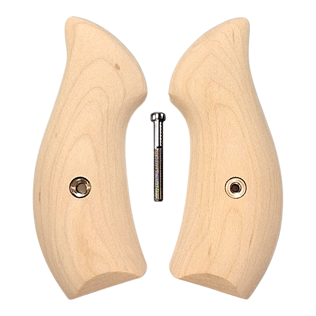 Unfinished Maple Smith & Wesson J-Frame Grips