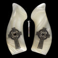 Pearl Celtic Cross Smith & Wesson J-Frame Grips